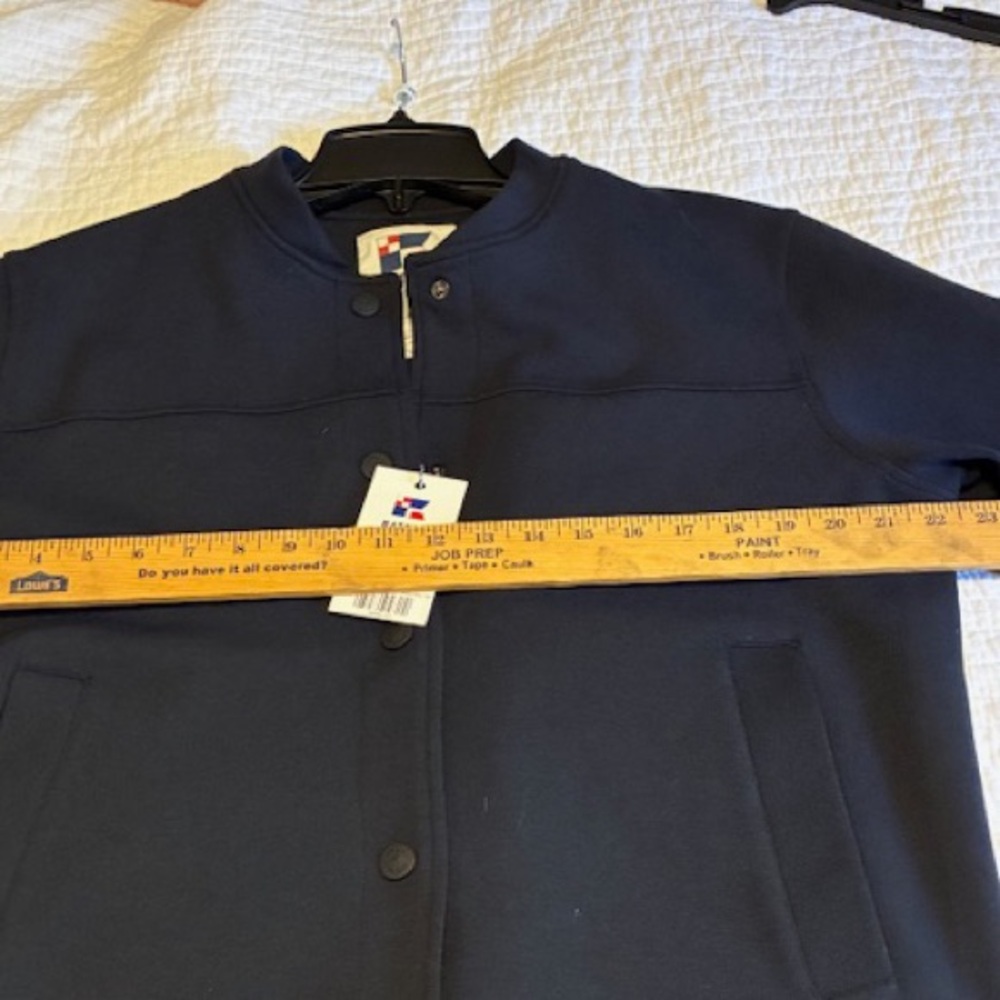 Batela Dark Blue Snap-Front Jacket. Size L - Picture 6 of 6